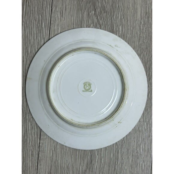 Vintage Noritake Bread Salad Plate 6-½" Replacement Blue Rim Floral Design - Picture 6 of 8